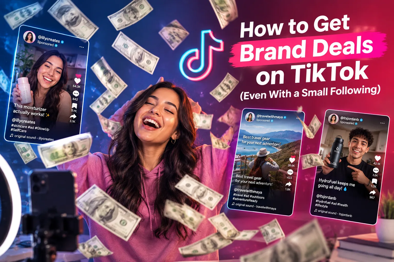 How to Get Brand Deals on TikTok (Even With a Small Following)