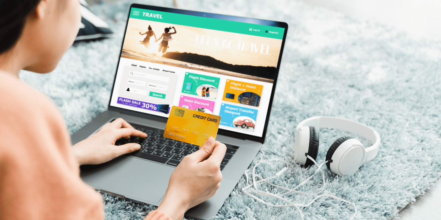 Online travel booking with credit card -  eCommerce Trust
