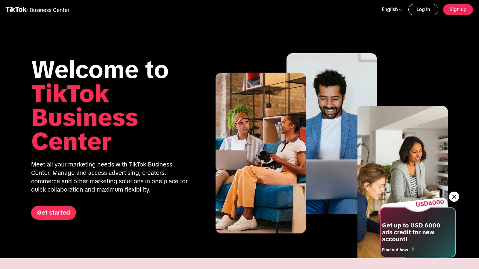 TikTok Business Center