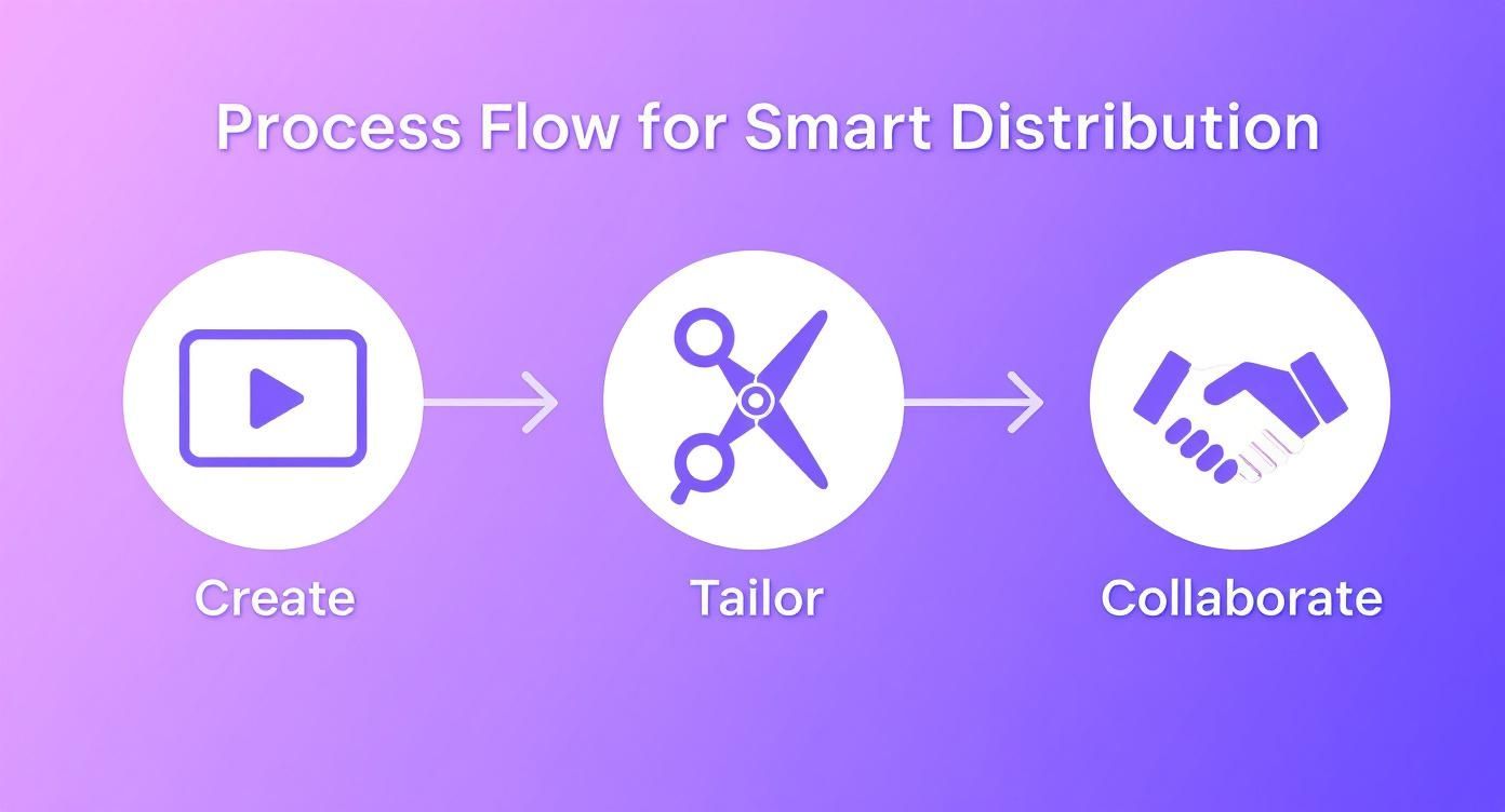 Infographic about how to create viral content