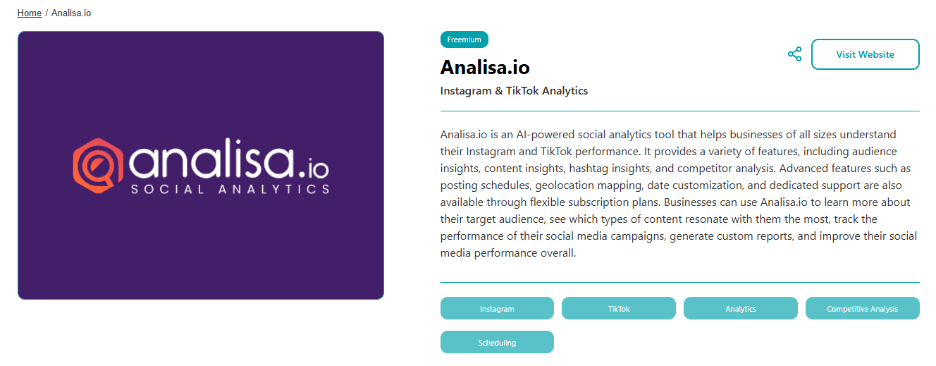 Solutions - TikTok Analytics Tools