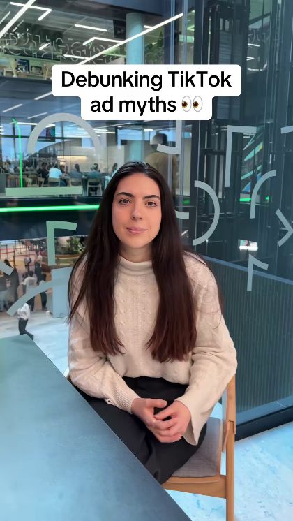 debunking TikTok ad myths for small businesses from @tiktoksmallbusiness_uki