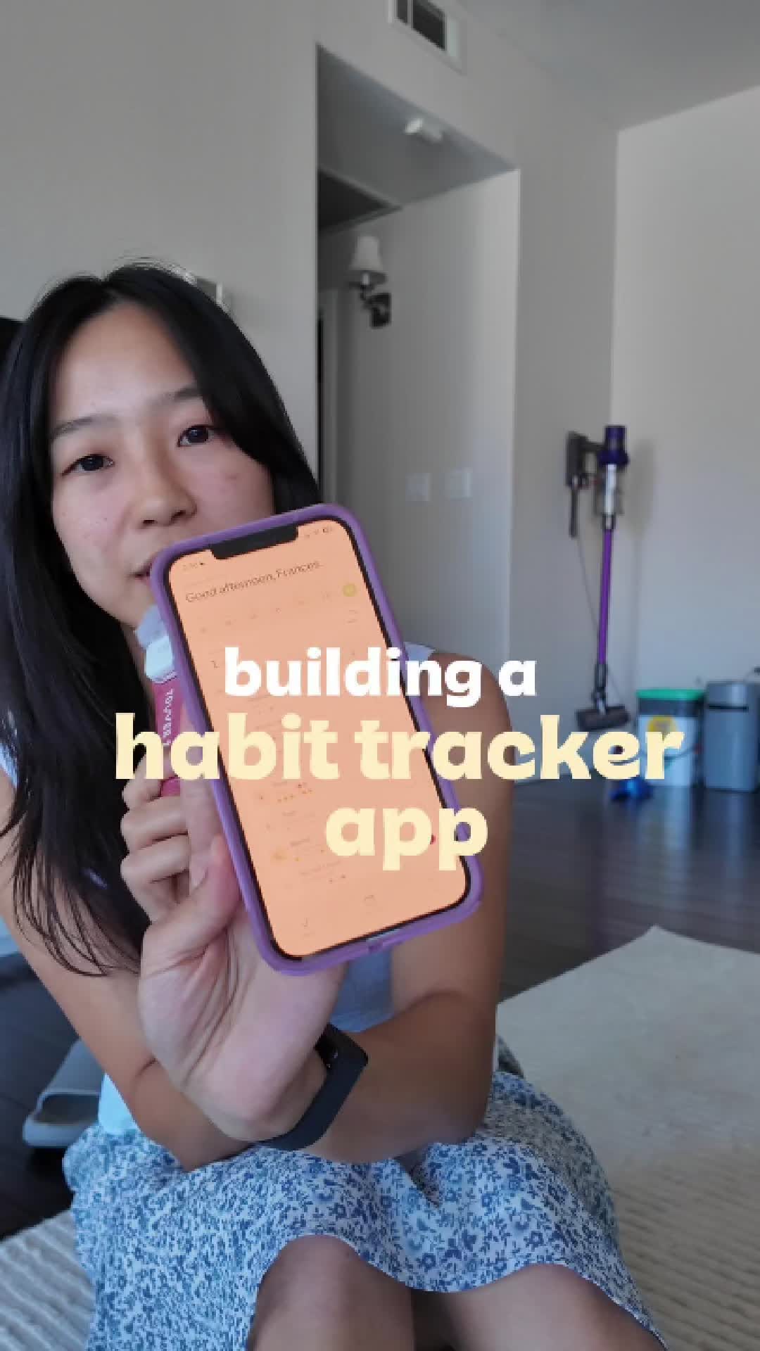 iOS habit tracker app development from @francesfeelslike