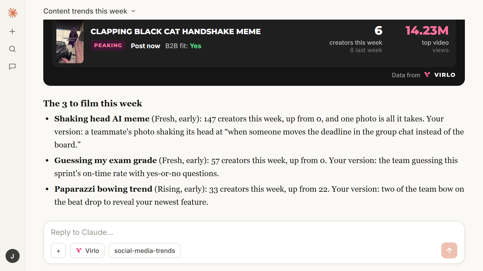 How to Set Up Claude for Social Media: Find the TikTok Trends Worth Copying This Week